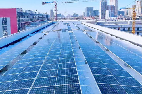 九洲集團(tuán)承建哈爾濱電機(jī)廠屋頂光伏項(xiàng)目一期工程成功并網(wǎng)發(fā)電！